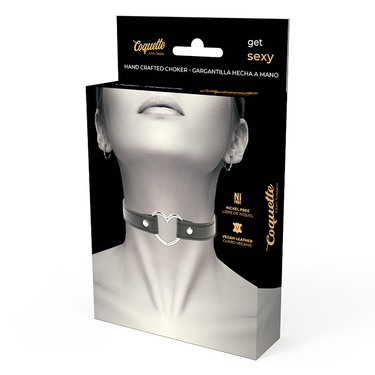 Collana fetish in pelle vegana regolabile - Eleganza e sicurezza